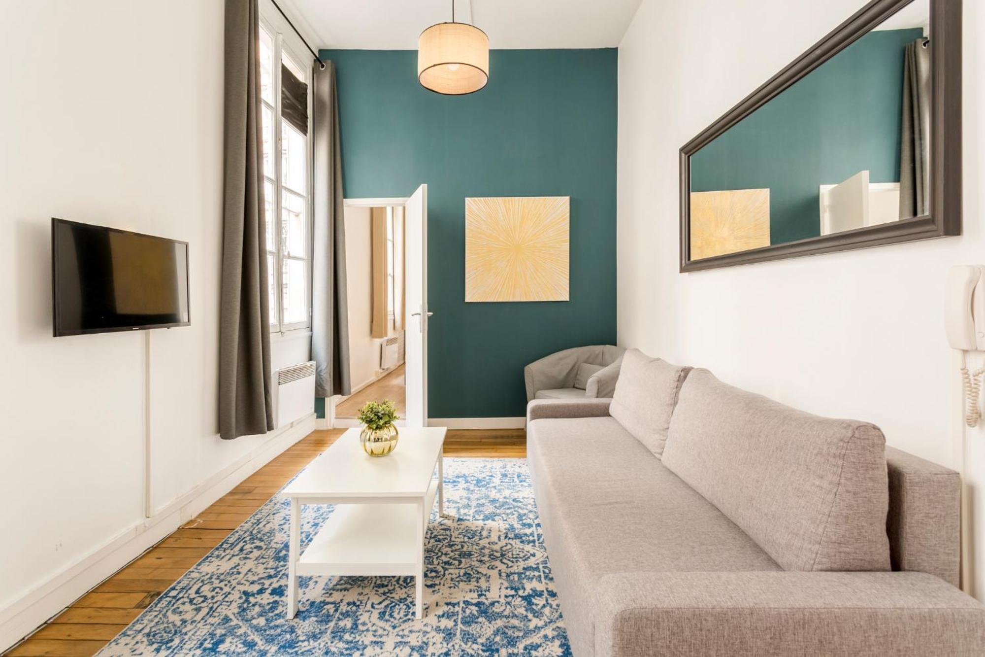 Cozy Apartment - Louvre - Clery Paris Luaran gambar