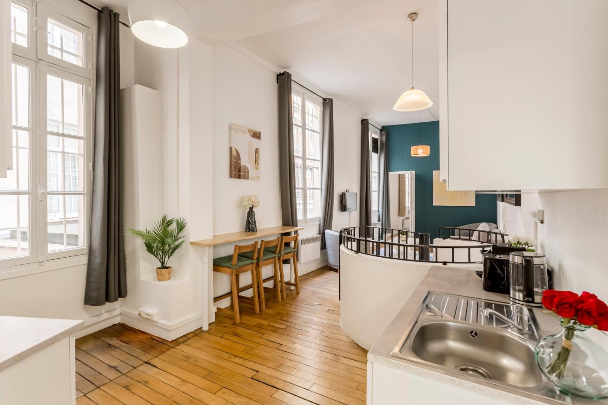 Cozy Apartment - Louvre - Clery Paris Luaran gambar
